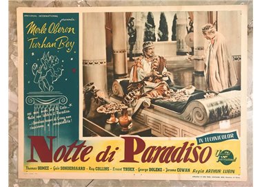 NOTTE DI PARADISO Fotobusta cinematografica originale