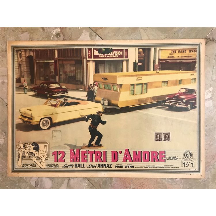 12 METERS OF LOVE Original cinematographic photo envelope