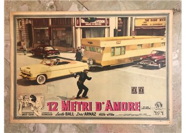 12 METRI D'AMORE Fotobusta cinematografica originale
