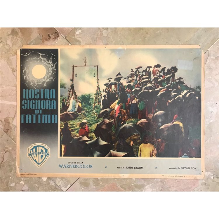 NOSTRA SIGNORA DI FATIMA Fotobusta cinematografica originale (3)