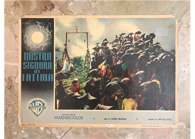 NOSTRA SIGNORA DI FATIMA Fotobusta cinematografica originale (3)