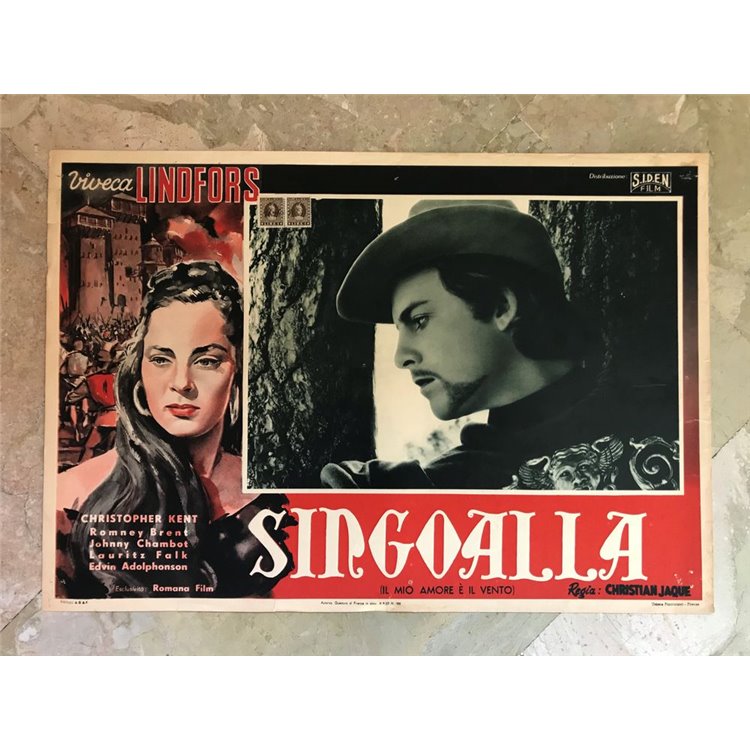 SINGOALLA Fotobusta cinematografica originale (3)