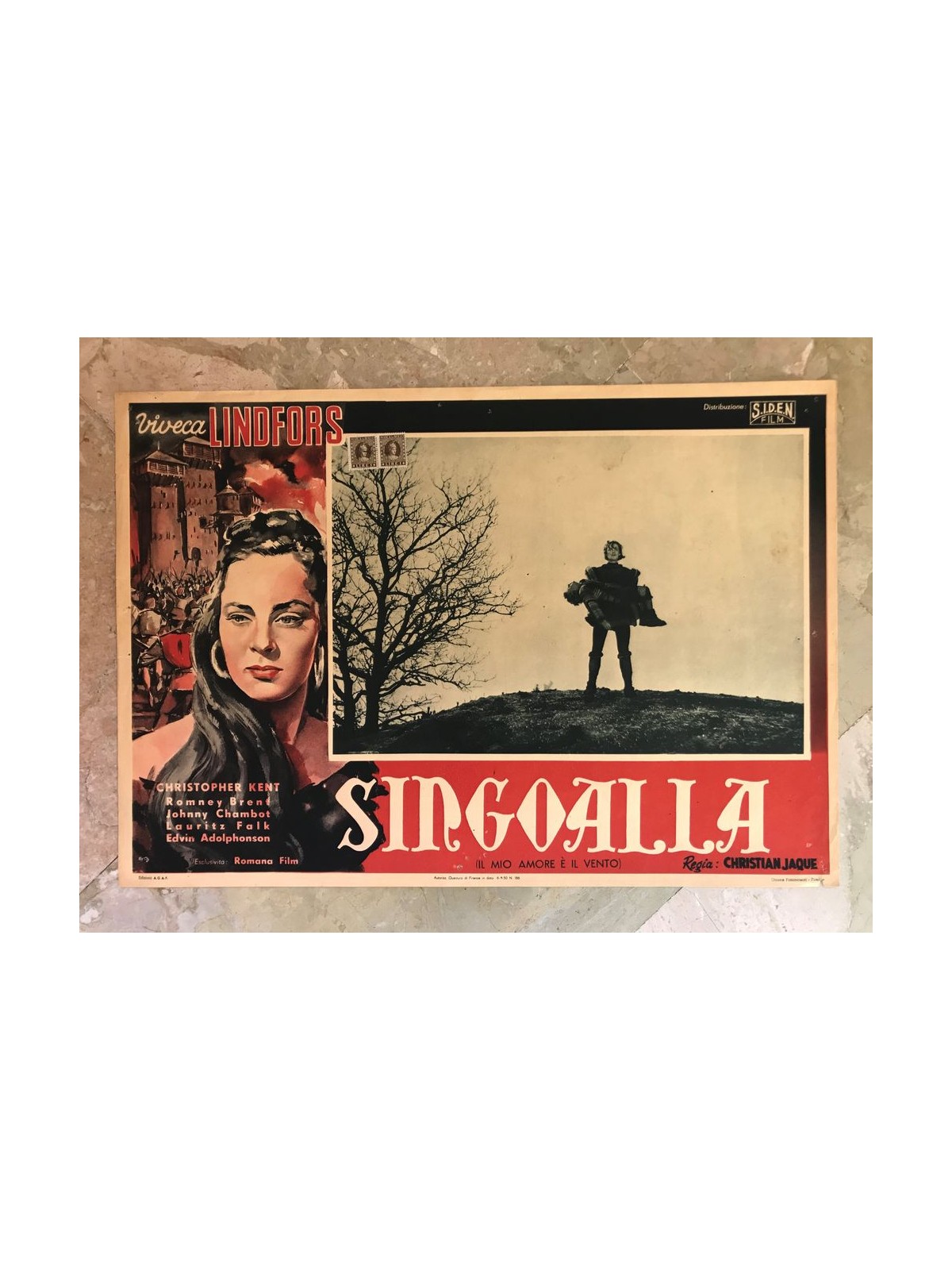 SINGOALLA Fotobusta cinematografica originale (4)