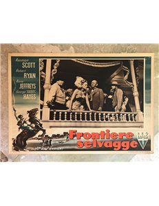 FRONTIERE SELVAGGE Fotobusta cinematografica originale (4)