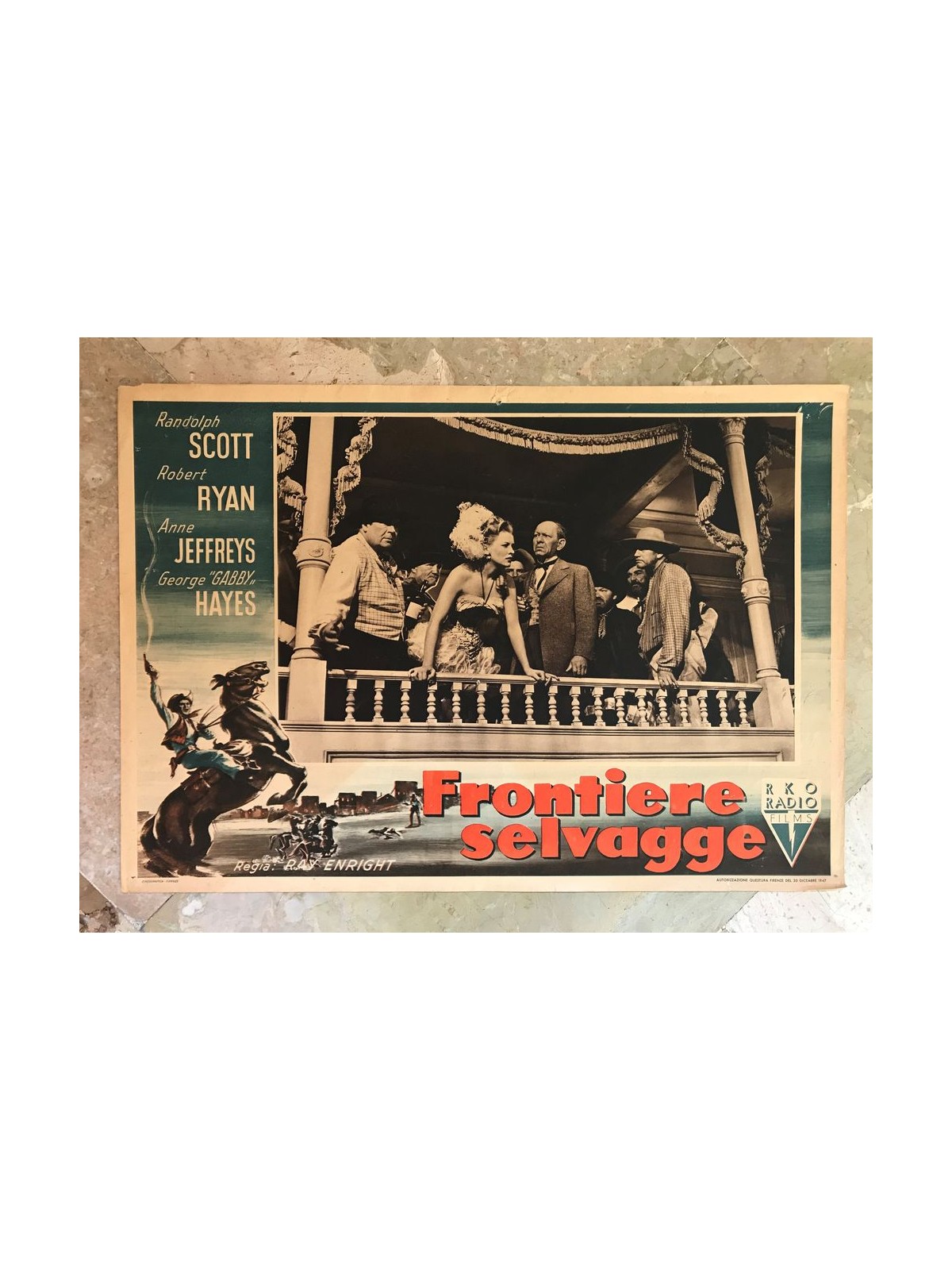 FRONTIERE SELVAGGE Fotobusta cinematografica originale (4)