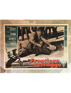 FRONTIERE SELVAGGE Fotobusta cinematografica originale (5)