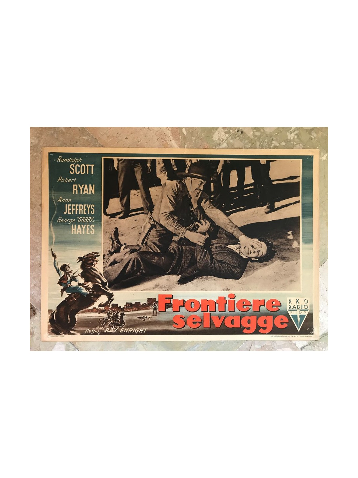 FRONTIERE SELVAGGE Fotobusta cinematografica originale (6)