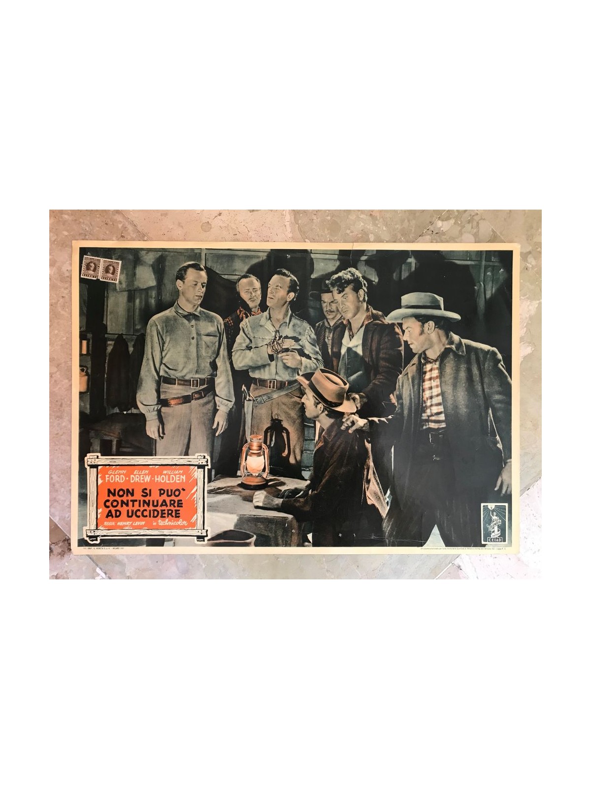 YOU CANNOT KILL ANYMORE Original cinematographic photo envelope (2)