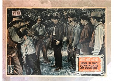 NON SI PUO CONTINUARE AD UCCIDERE Fotobusta cinematografica originale (3)