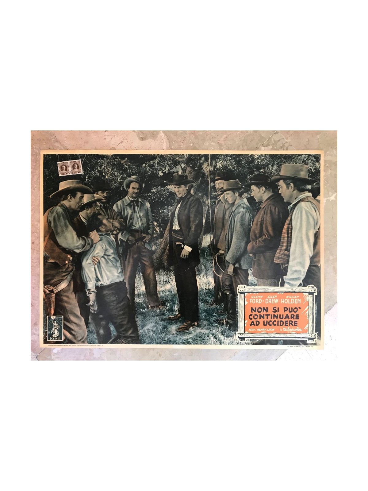 YOU CANNOT KILL ANYMORE Original cinematographic photo envelope (3)