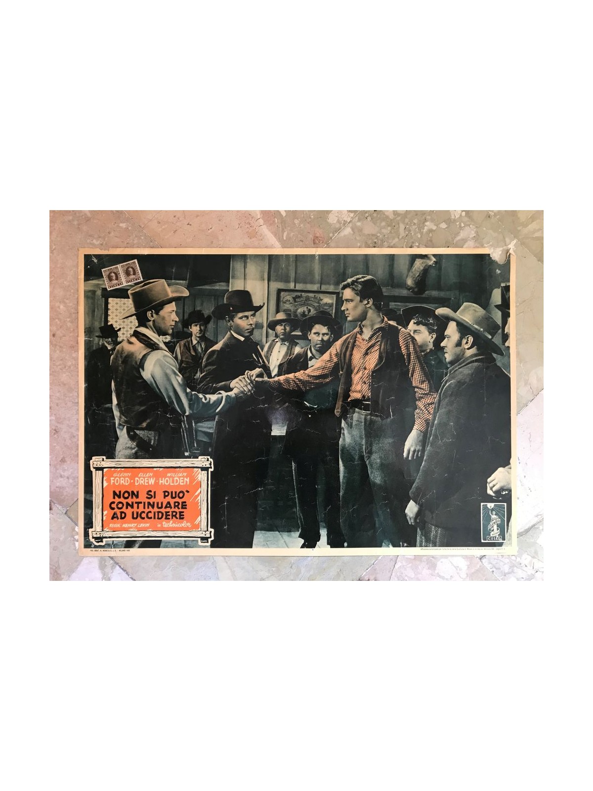 YOU CANNOT KILL ANYMORE Original cinematographic photo envelope (5)