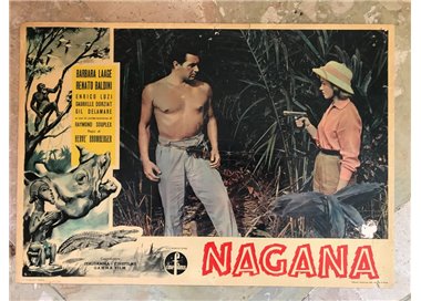 NAGANA Fotobusta cinematografica originale