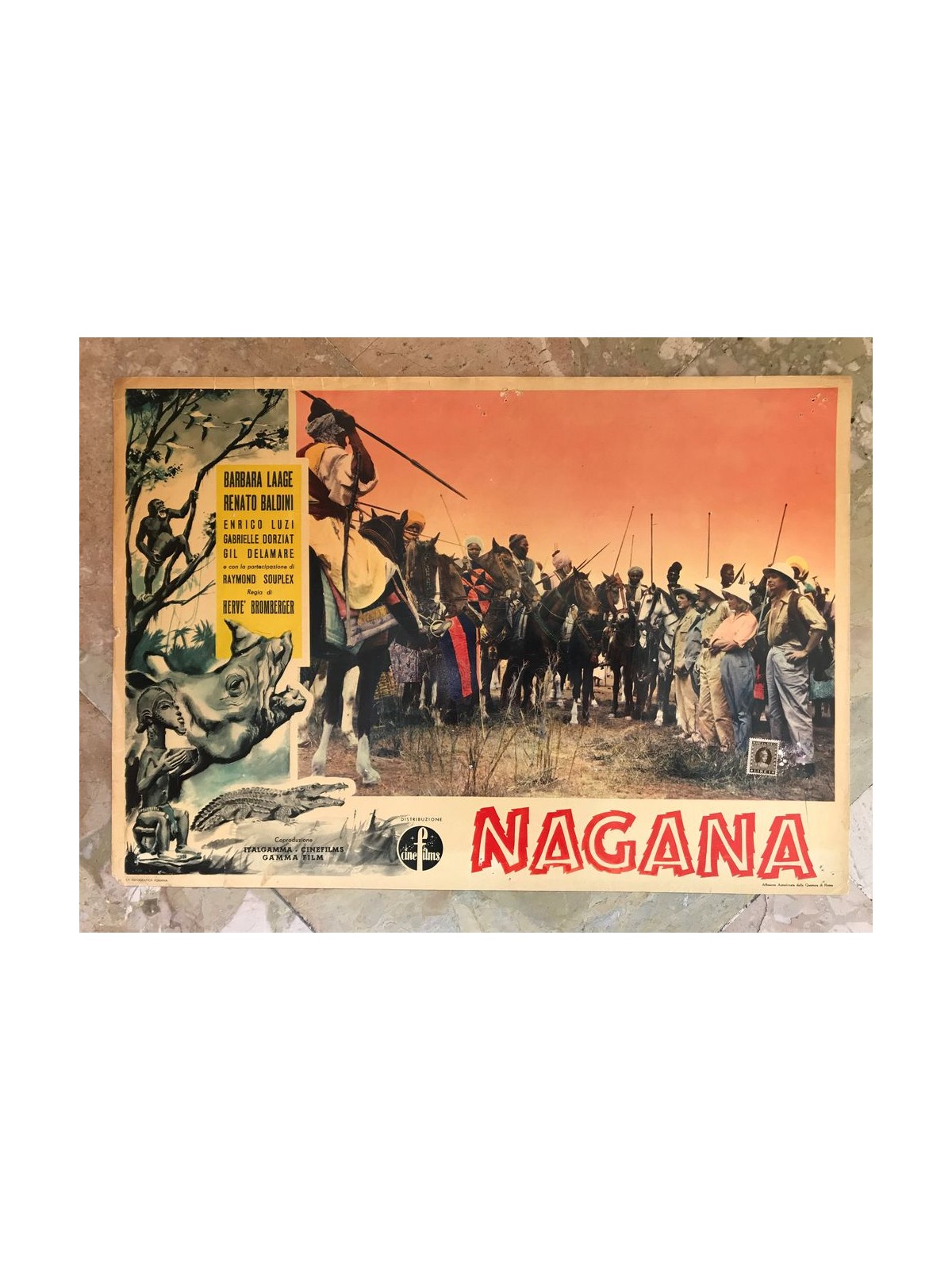 NAGANA Fotobusta cinematografica originale (3)