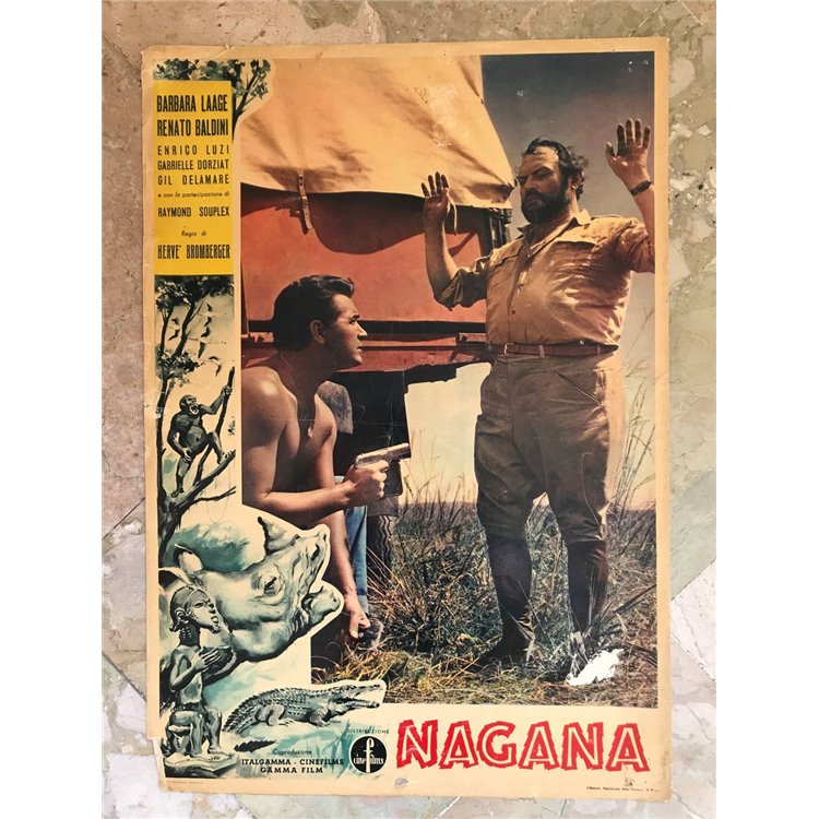 NAGANA Fotobusta cinematografica originale (4)