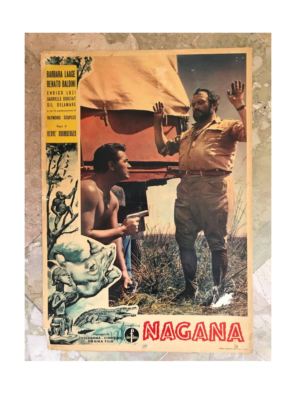 NAGANA Fotobusta cinematografica originale (4)