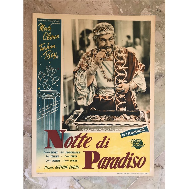 NOTTE DI PARADISO Fotobusta cinematografica originale (2)