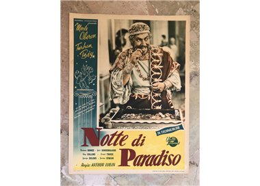 NOTTE DI PARADISO Fotobusta cinematografica originale (2)