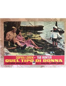 QUEL TIPO DI DONNA Fotobusta cinematografica originale