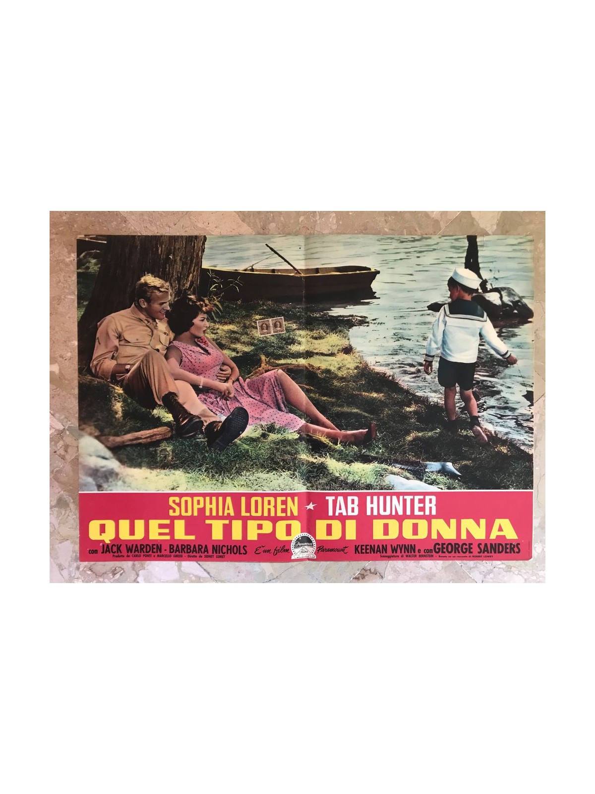 THAT KIND OF WOMAN Original cinematographic photo envelope