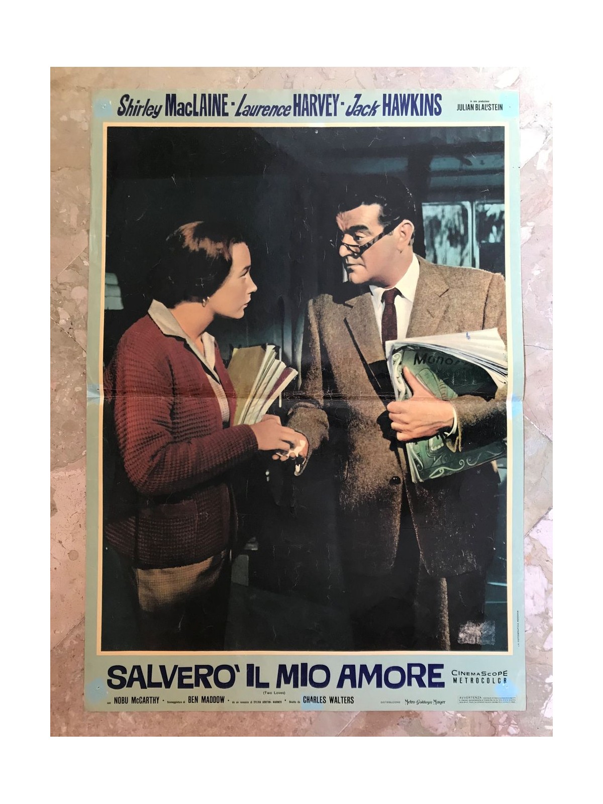 SALVERO' IL MIO AMORE Fotobusta cinematografica originale