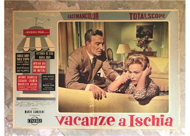 HOLIDAYS IN ISCHIA Original cinematographic photo envelope