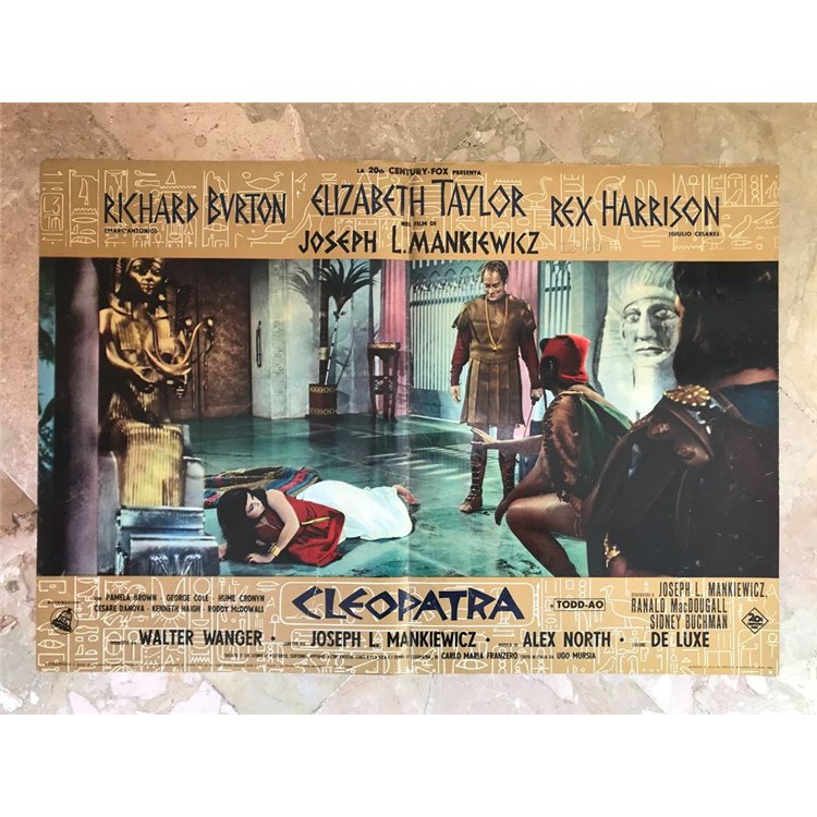 CLEOPATRA Fotobusta cinematografica originale