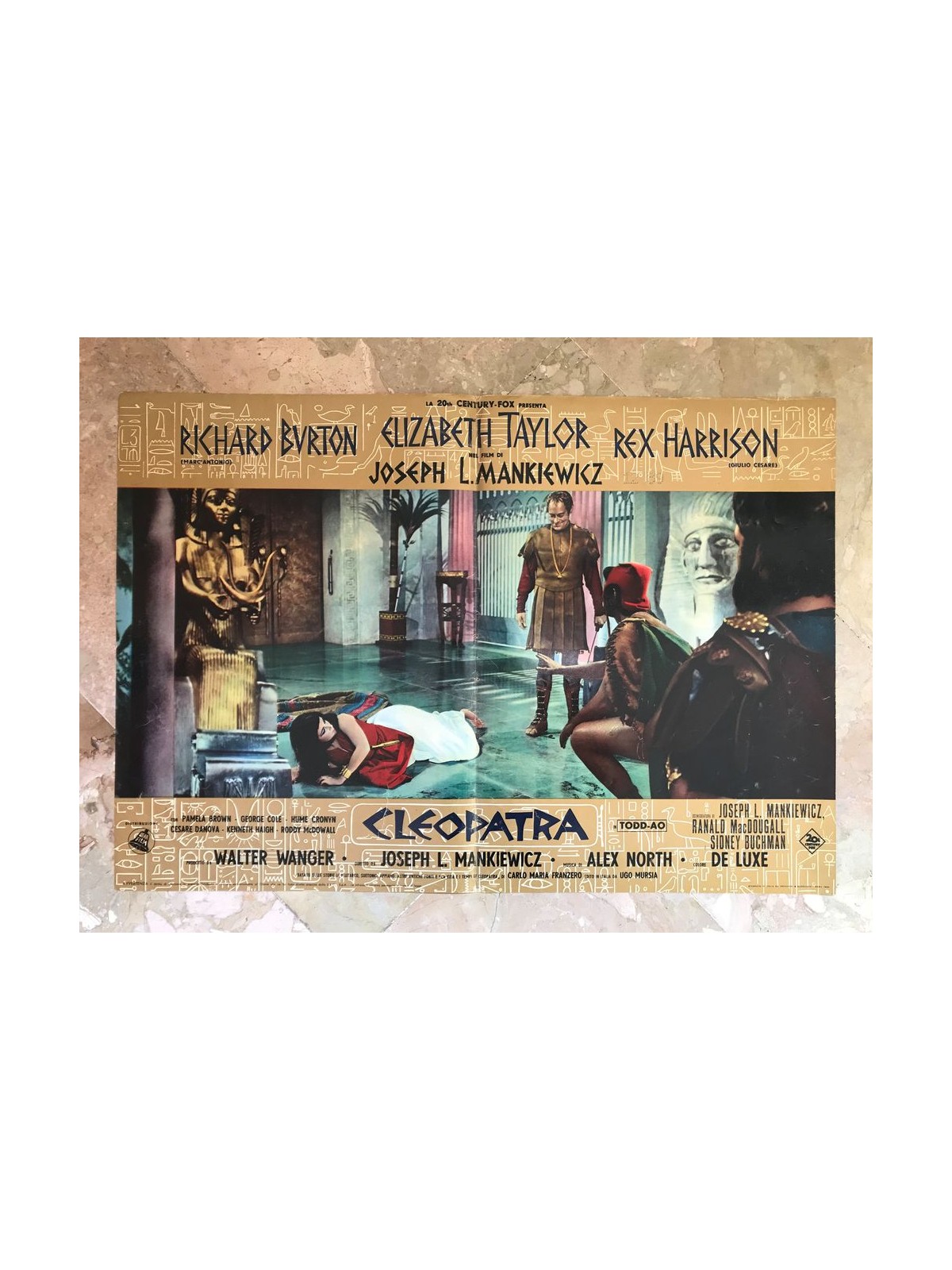 CLEOPATRA Original cinematographic photo envelope