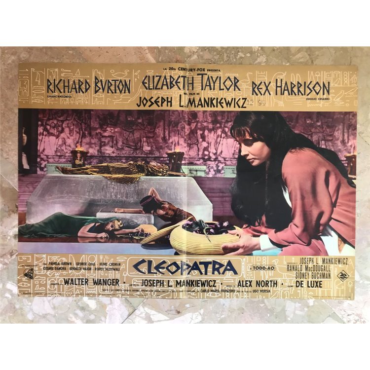 CLEOPATRA Fotobusta cinematografica originale (2)