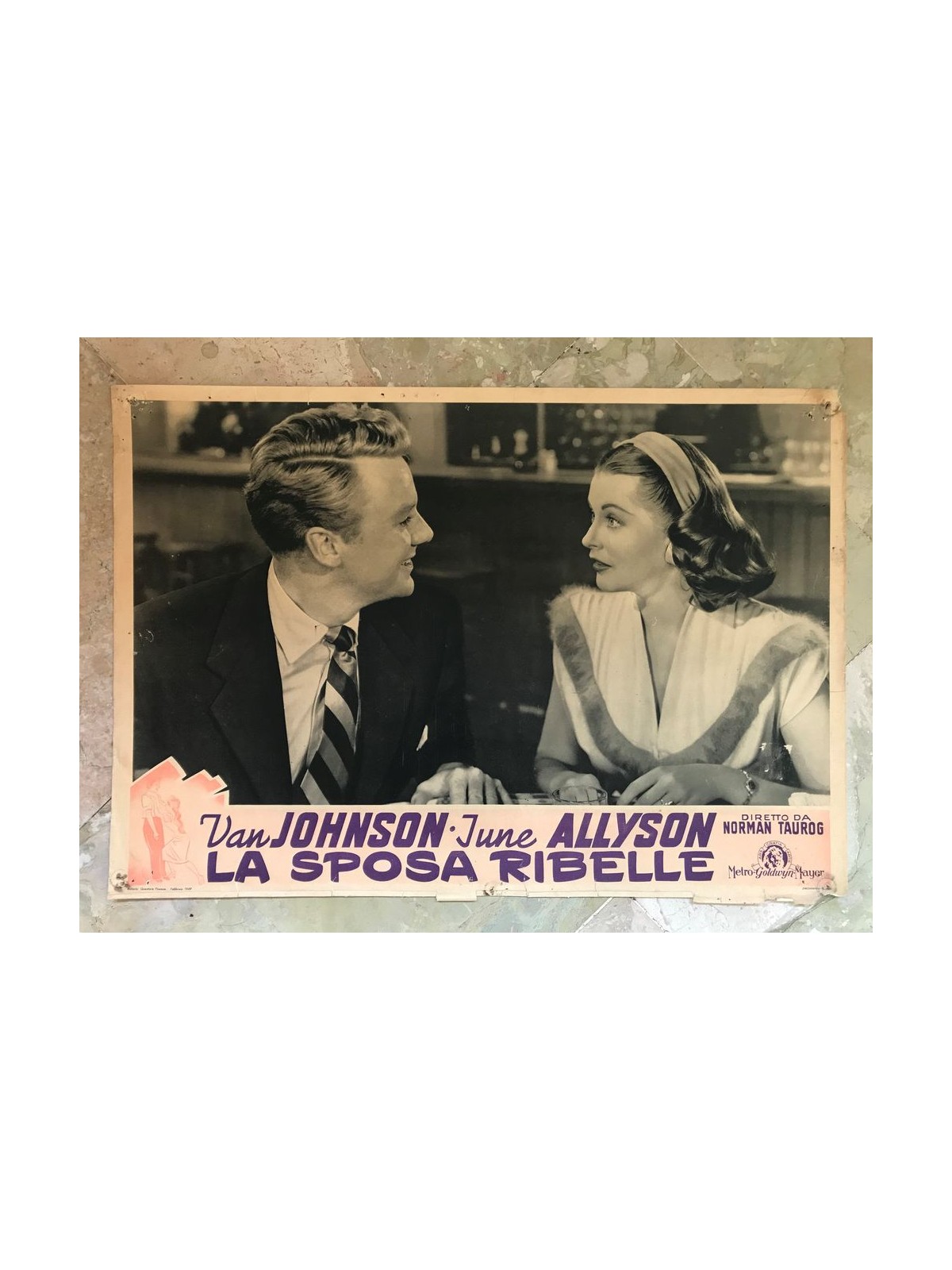THE REBEL BRIDE Original cinematographic photo envelope