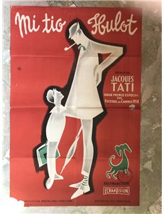 MI TIO HULOT Original Movie Poster 1F