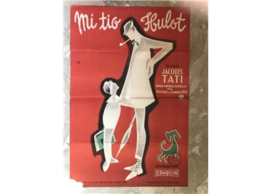 MI TIO HULOT Original Movie Poster 1F