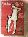MI TIO HULOT Original Movie Poster 1F