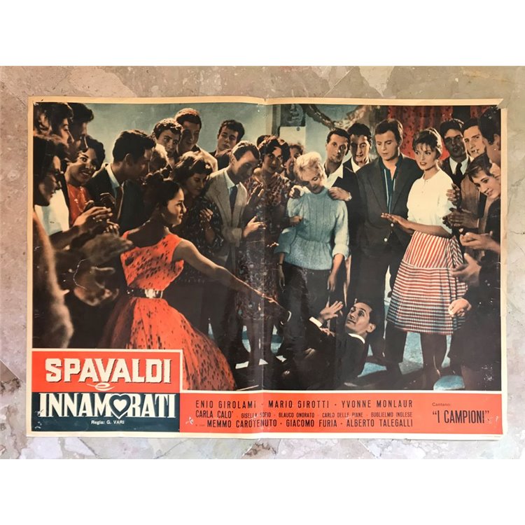 SPAVALDI E INNAMORATI Fotobusta cinematografica originale