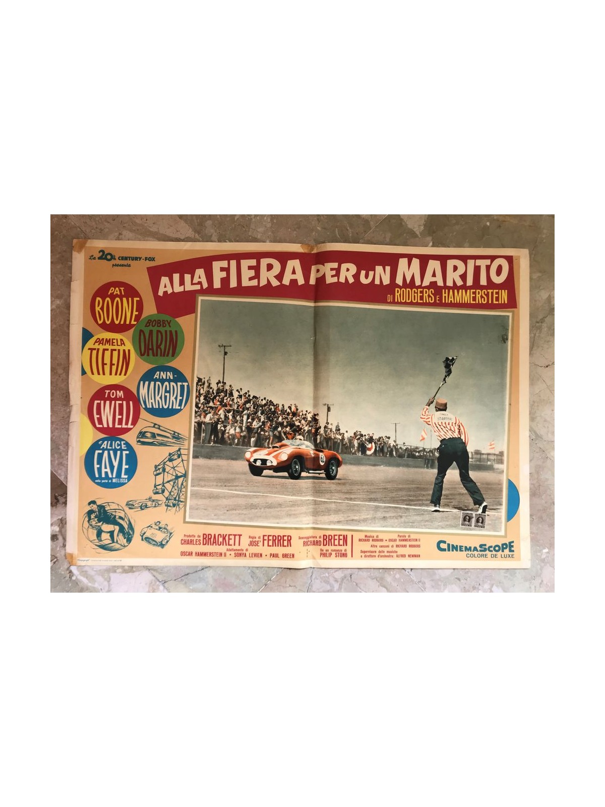 AT THE FAIR FOR A HUSBAND Original cinematographic photo envelope