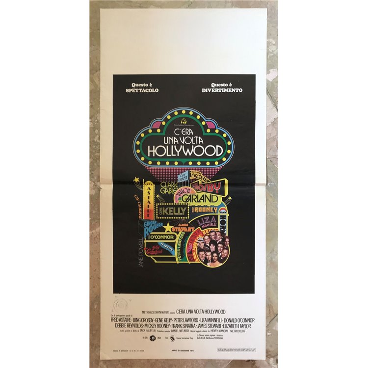 ONCE UPON A TIME IN HOLLYWOOD Original movie poster