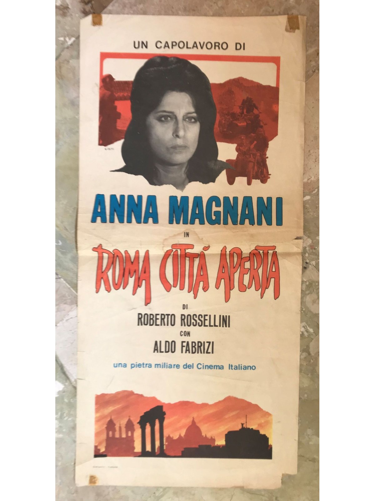 ROMA CITTA' APERTA Locandina cinematografica originale (3)