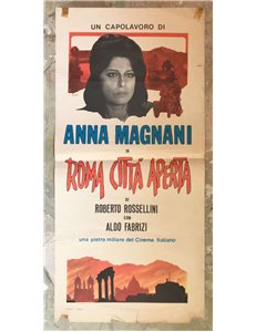 ROME OPEN CITY Original movie poster (4)