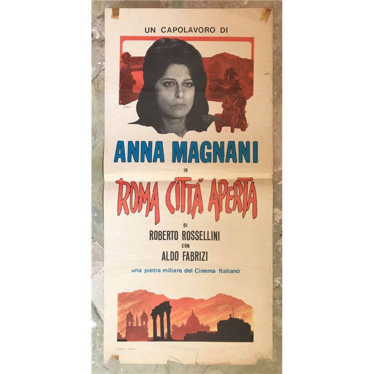 ROME OPEN CITY Original movie poster (4)