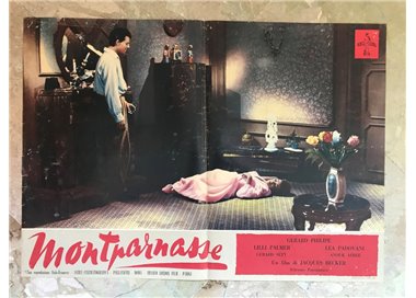 MONTPARNASSE Original cinematographic photo envelope