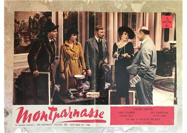 MONTPARNASSE Fotobusta cinematografica originale (2)