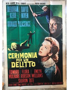 CEREMONY FOR A MURDER Original Movie Poster 4F