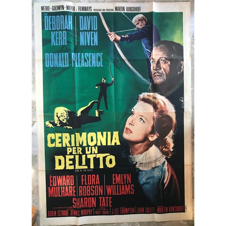 CEREMONY FOR A MURDER Original Movie Poster 4F