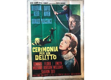 CEREMONY FOR A MURDER Original Movie Poster 4F