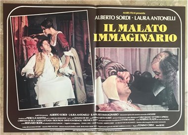 IL MALATO IMMAGINARIO Fotobusta cinematografica originale