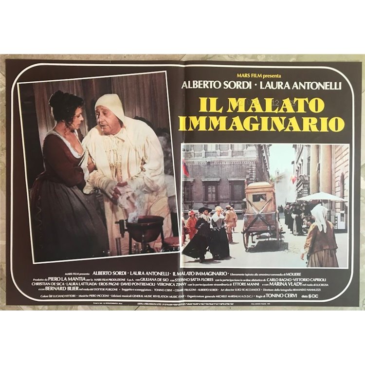 THE IMAGINARY INVALID Original cinematographic photo envelope (3)