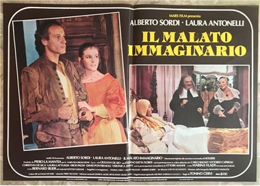 IL MALATO IMMAGINARIO Fotobusta cinematografica originale (4)