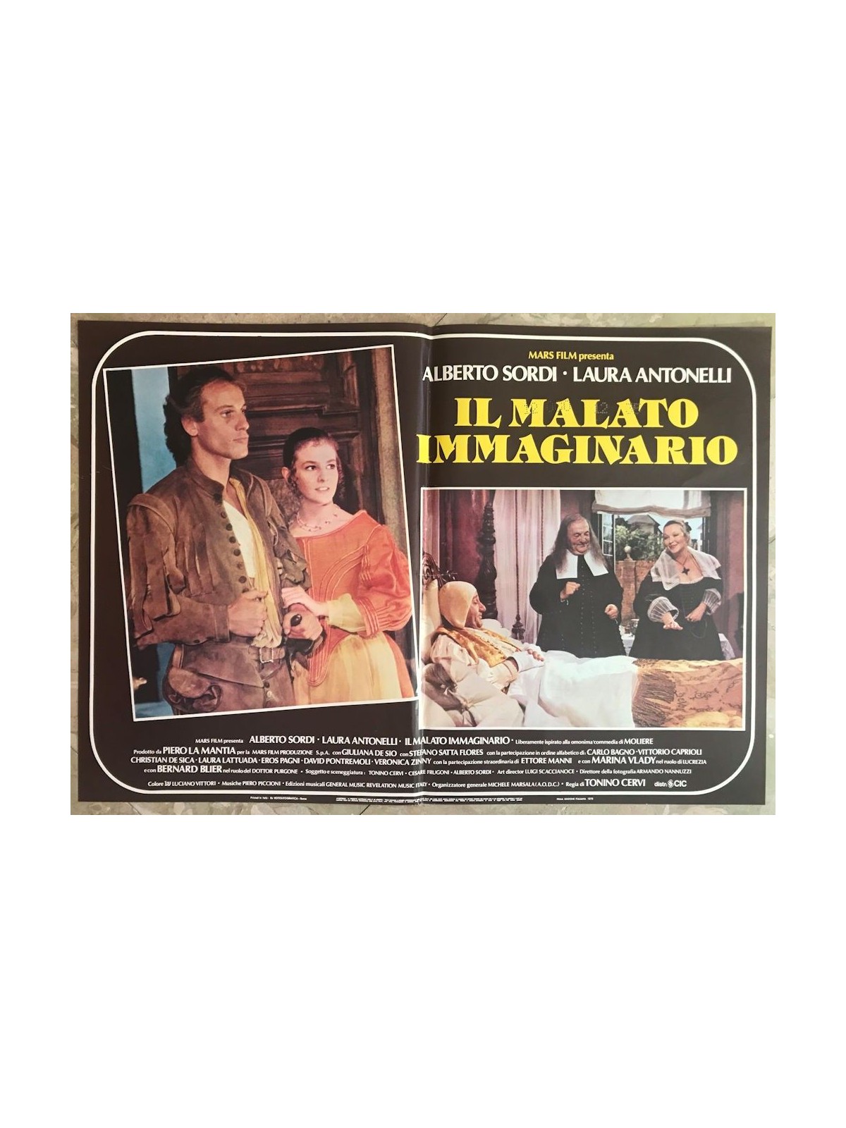 THE IMAGINARY INVALID Original cinematographic photo envelope (4)