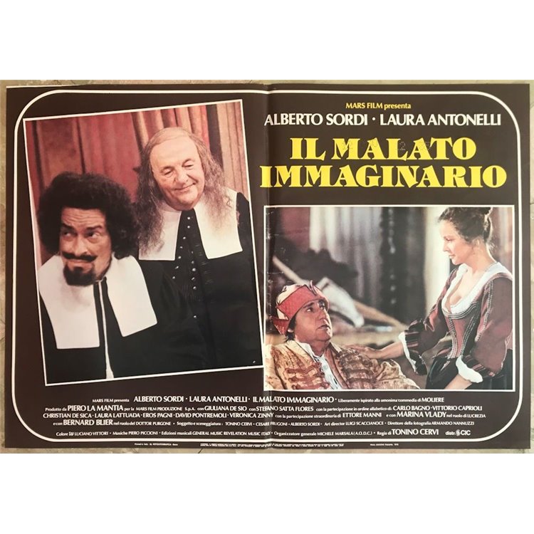 THE IMAGINARY INVALID Original cinematographic photo envelope (6)