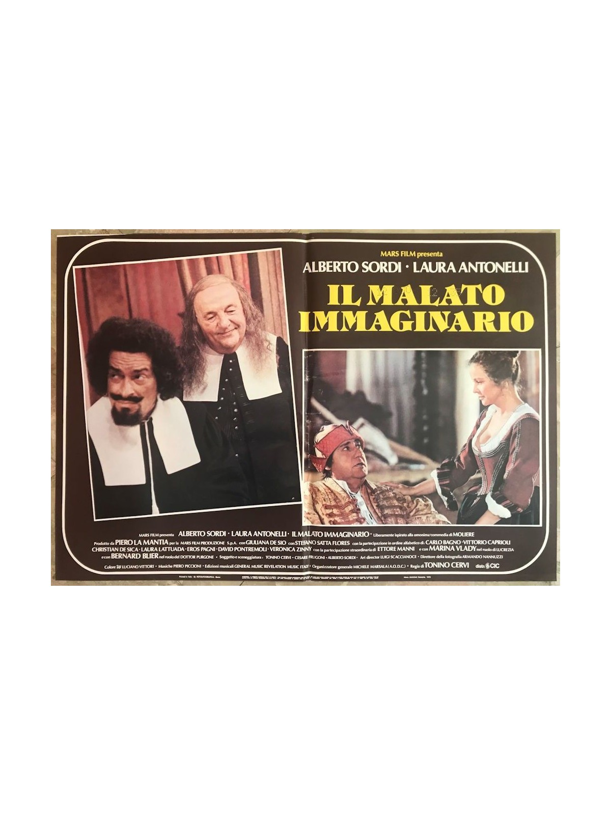 THE IMAGINARY INVALID Original cinematographic photo envelope (6)