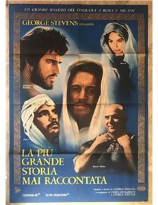 LA PIU' GRANDE STORIA MAI RACCONTATA Manifesto cinematografico originale 2F